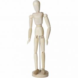 Gliederpuppe, Frau, H 30 cm, 1 Stk [HOB-22162]