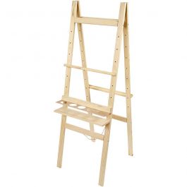 Doppelseitige Staffelei , H 134 cm, B 58 cm, 1 Stk [HOB-22186]