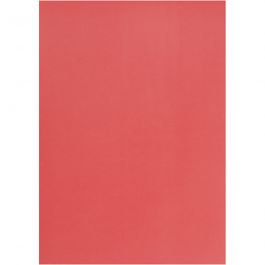 Papier Vélin, A4, feuille 210x297 mm, 100 gr, rouge, 10 flles/ 1 Pq. [HOB-224813]