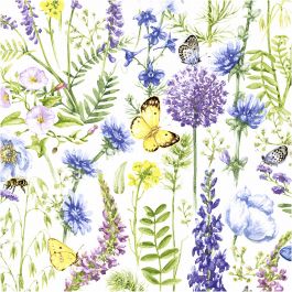 Serviettes de table, Printemps, dim. 33x33 cm, 20 pièces/ 1 Pq. [HOB-234729]