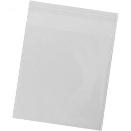 Sachet Cellophane, H : 11,3 cm, L : 11 cm, ép. 25 my, 200 pièces/ 1 Pq. [HOB-23992]