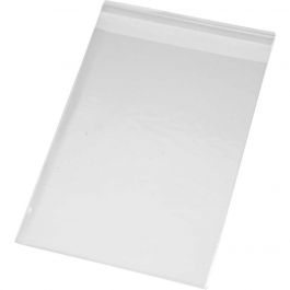 Sachet cellophane, l: 12,3 cm, h: 17,3 cm, 200pièces, 25 microns [HOB23999]