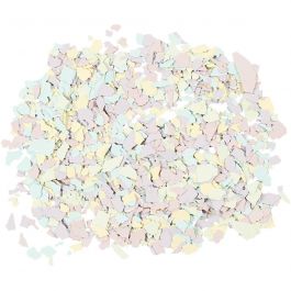 Flocons de Terrazzo, couleurs pastel, 90 gr/ 1 boîte [HOB-24594]