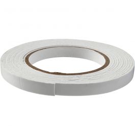 3D-Schaumstoff-Klebeband, B 12 mm, Dicke 2 mm, 5 m/ 1 Rolle [HOB-24648]