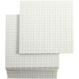 3D-Klebepads, Größe 5x5 mm, Dicke 3 mm, 10x400 Stk/ 1 Pck [HOB-24655]