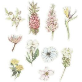 Motiv-Sticker, Blumen, Größe 25-60 mm, 30 Stck./ 1 Pck. [HOB24751]