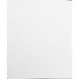 Leinwand, T 1.6 cm, Größe 50x60 cm, 360 g, Weiß, 5 Stk/ 1 Pck [HOB-25710]