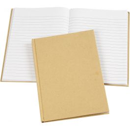 Cahier de notes, A5, 60 gr, brun, 1 pièce [HOB-264560]