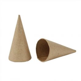 Cônes, H : 8 cm, d 4 cm, 10 pièces/ 1 Pq. [HOB-265460]