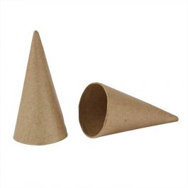 Cônes, H : 10 cm, d 5 cm, 10 pièces/ 1 Pq. [HOB-265481]
