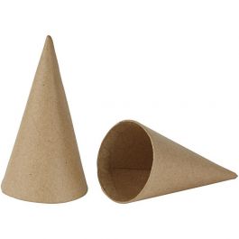 Cônes, H : 14 cm, d 7 cm, 10 pièces/ 1 Pq. [HOB-265501]