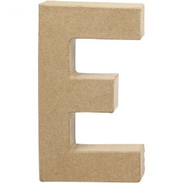 Buchstaben, E, H 20,5 cm, B 11,5 cm, Dicke 2,5 cm, 1 Stk [HOB-26604]