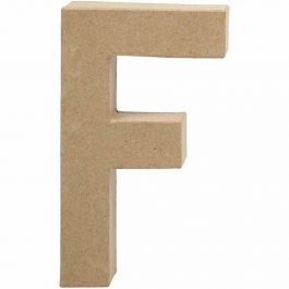 Buchstaben, F , H 20,5 cm, B 11,6 cm, Dicke 2,5 cm, 1 Stk [HOB-26605]