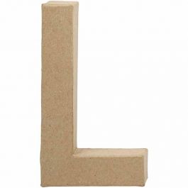 Buchstaben, L, H 20,3 cm, B 11,4 cm, Dicke 2,5 cm, 1 Stk [HOB-26611]