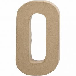 Buchstaben, O, H 20,4 cm, B 11,5 cm, Dicke 2,5 cm, 1Stk/ 1 Stk [HOB-26614]