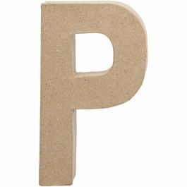 Buchstaben, P, H 20,5 cm, B 11,4 cm, Dicke 2,5 cm, 1 Stk [HOB-26615]