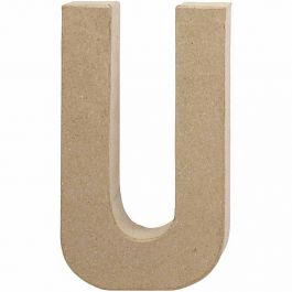 Buchstaben, U, H 20,5 cm, B 11,5 cm, Dicke 2,5 cm, 1 Stk [HOB-26620]