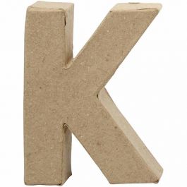 Lettre, K, H : 10 cm, L : 7,7 cm, ép. 1,7 cm, 1 pièce [HOB-26649]