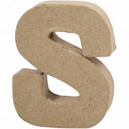 Lettre, S, H : 10 cm, L : 8 cm, ép. 1,7 cm, 1 pièce [HOB-26657]