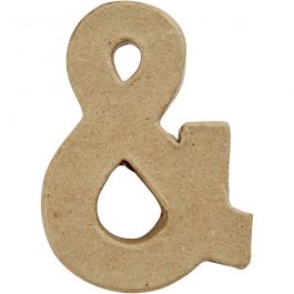 Signe, &, H : 10 cm, L : 7,5 cm, ép. 1,7 cm, 1 pièce [HOB-26666]