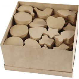 Schachteln, Größe 6-11 cm, 63 Stk/ 1 Pck [HOB-26789]