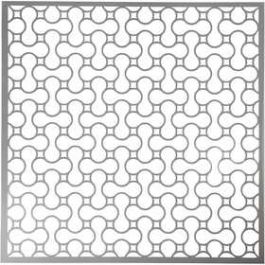 Pochoir, dim. 30,5x30,5 cm, ép. 0,31 mm, , langues, 1flles [HOB-27082]