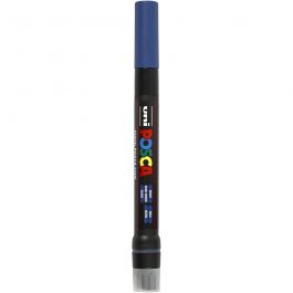 Marqueur Posca, dim. PCF350, trait 1-10 mm, pinceau, bleu, 1 pièce [HOB-271041]
