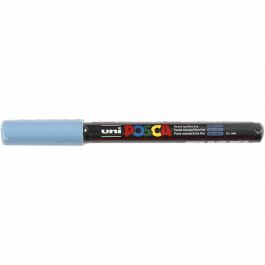Feutre Posca, dim. PC-1MR, trait 0,7 mm, extra fin, bleu pastel, 1 pièce [HOB-272157]