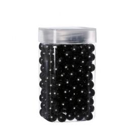 Perles 12 mm Noir 220 grs. [IFS-27220]