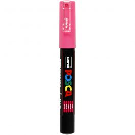 Feutre Posca, dim. PC-1M, trait 0,7 mm, extra fin, rose, 1 pièce [HOB-273056]