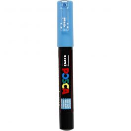 Feutre Posca, dim. PC-1M, trait 0,7 mm, extra fin, bleu clair, 1 pièce [HOB-273057]
