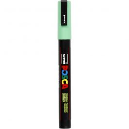 Feutre Posca, dim. PC-3M, trait 0,9-1,3 mm, fin, vert clair, 1 pièce [HOB-274033]
