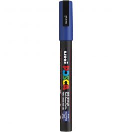 Feutre Posca, dim. PC-3M, trait 0,9-1,3 mm, fin, bleu, 1 pièce [HOB-274041]