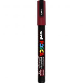 Feutre Posca, dim. PC-3M, trait 0,9-1,3 mm, fin, vin rouge, 1 pièce [HOB-274050]
