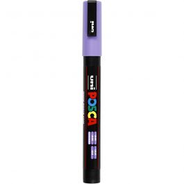 Feutre Posca, dim. PC-3M, trait 0,9-1,3 mm, fin, lilas, 1 pièce [HOB-274058]
