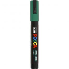Feutre Posca, dim. PC-5M, trait 2,5 mm, moyen, vert, 1 pièce [HOB-276036]