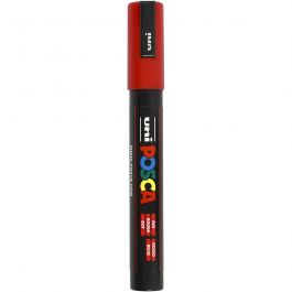 Feutre Posca, dim. PC-5M, trait 2,5 mm, moyen, rouge, 1 pièce [HOB-276040]