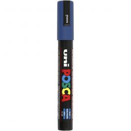 Feutre Posca, dim. PC-5M, trait 2,5 mm, moyen, bleu, 1 pièce [HOB-276041]