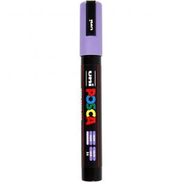 Feutre Posca, dim. PC-5M, trait 2,5 mm, moyen, lilas, 1 pièce [HOB-276058]