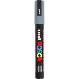 Feutre Posca, dim. PC-5M, trait 2,5 mm, moyen, gris ardoise, 1 pièce [HOB-276096]