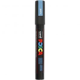 Feutre Posca, dim. PC-5M, trait 2,5 mm, moyen, bleu métallique, 1 pièce [HOB-276880]