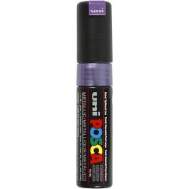 Feutre Posca, dim. PC-8K, trait 8 mm, large, violet métallique, 1 pièce [HOB-278840]