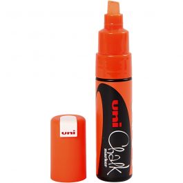 Kreide-Marker, Strichstärke 8 mm, Neonorange, 1 Stk [HOB-279754]