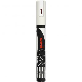 Kreide-Marker, Strichstärke 1,8-2,5 mm, Weiß, 1 Stk [HOB-279901]