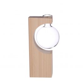 Vase boule Dori l.5,5 x l.4 x h.14,5cm (6 pcs) [IFS-28002]