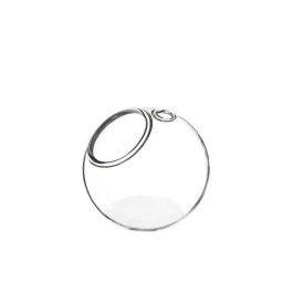 Boule de verre à fond plat avec trou Ø8 cm (6 Pcs) [IFS-28046]