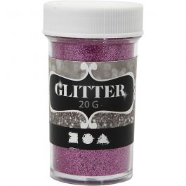 Paillettes, rose, 20 gr/ 1 boîte [HOB-284284]