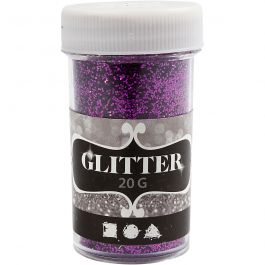 Paillettes, violet, 20 gr/ 1 boîte [HOB-284285]
