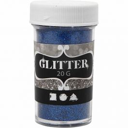 Paillettes, bleu, 20 gr/ 1 boîte [HOB-284286]