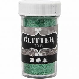 Paillettes, vert, 20 gr/ 1 boîte [HOB-284287]